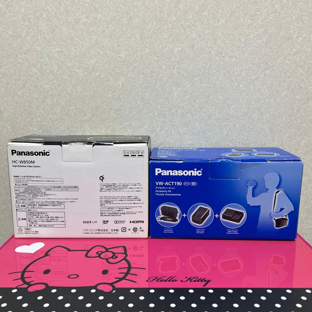 ❤Panasonic ビデオカメラ 内蔵メモリ アクセサリーキット付 三脚付き❤