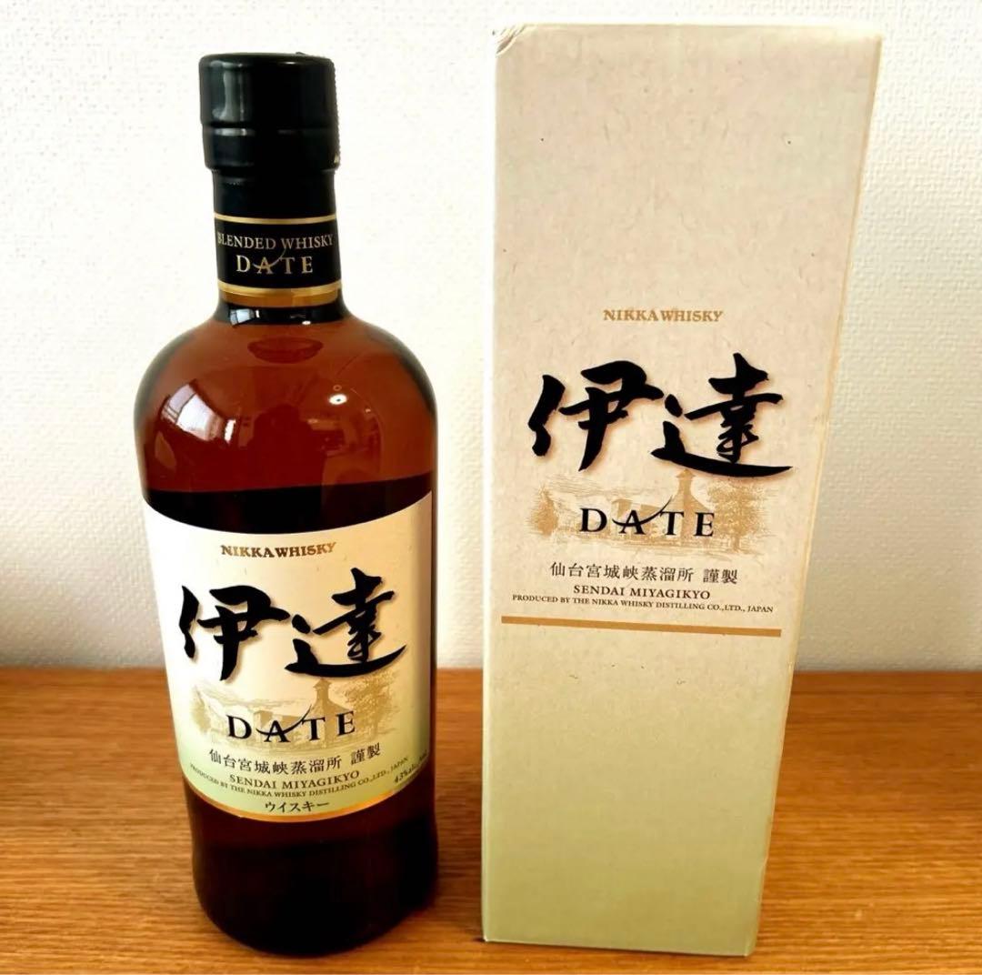 ニッカウヰスキー 伊達　仙台宮城峡蒸溜所 謹製　43度　700ml