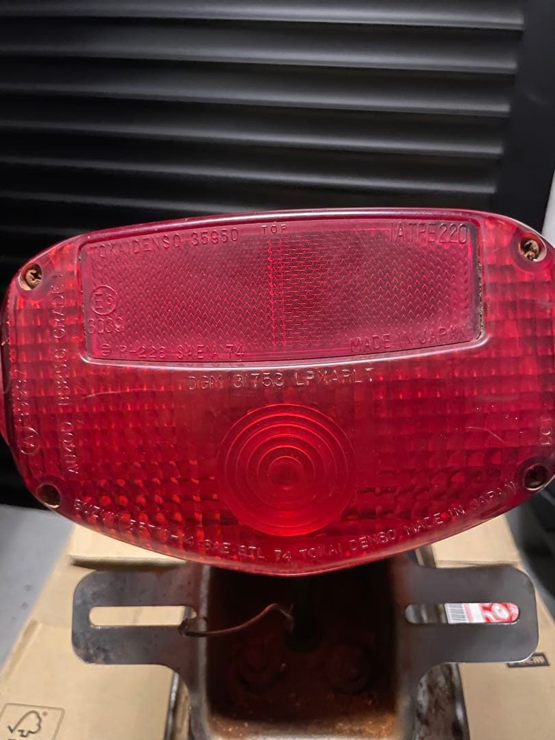 パンチ！GS400L 純正　テールカウル　ランプ　当時物　送料込み！