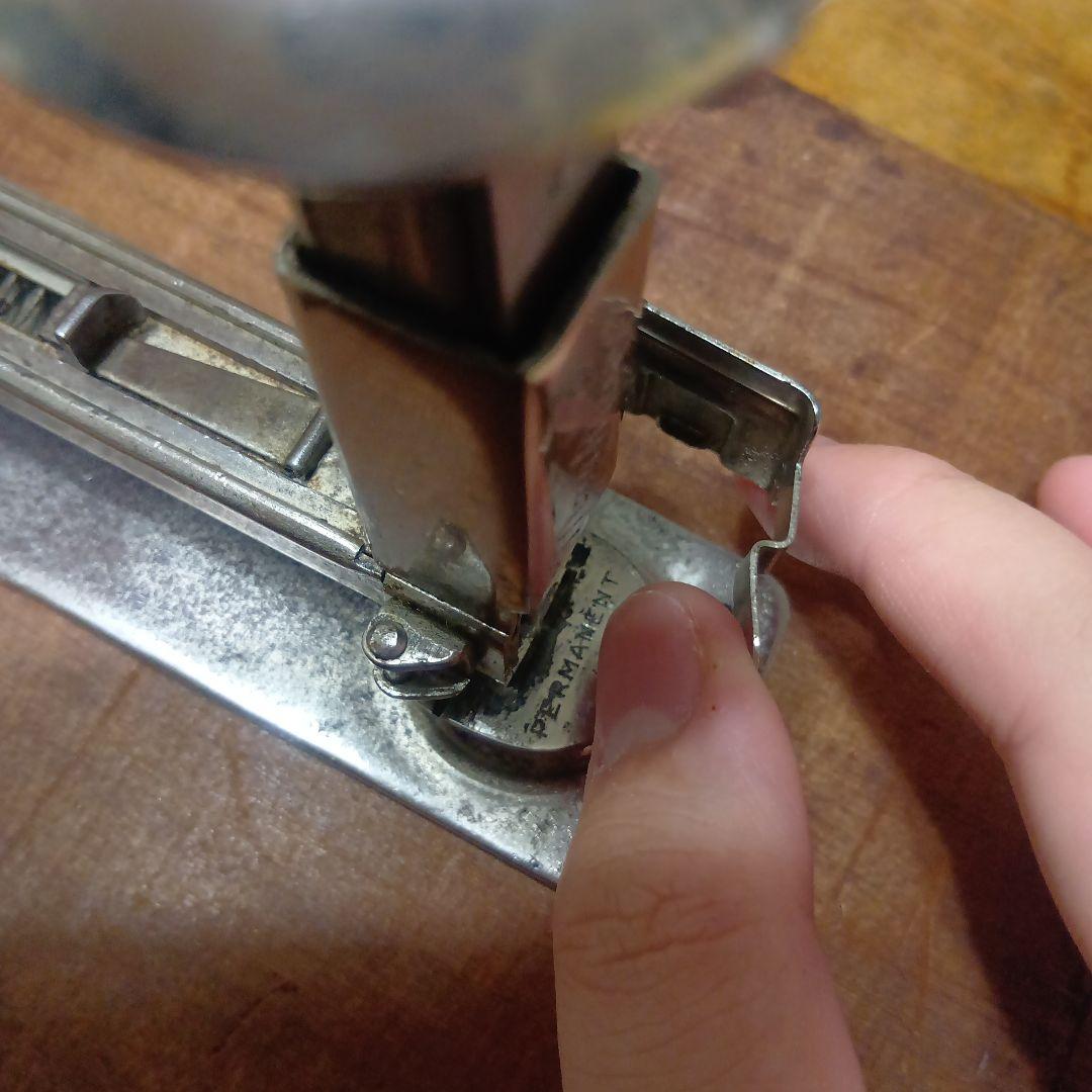 アメリカ製ヴィンテージMarkwell　ホチキス＆ステープル　NY　文房具