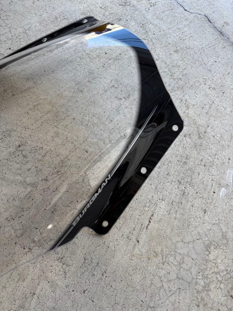 キン バーグマン400 ロングウィンドスクリーン