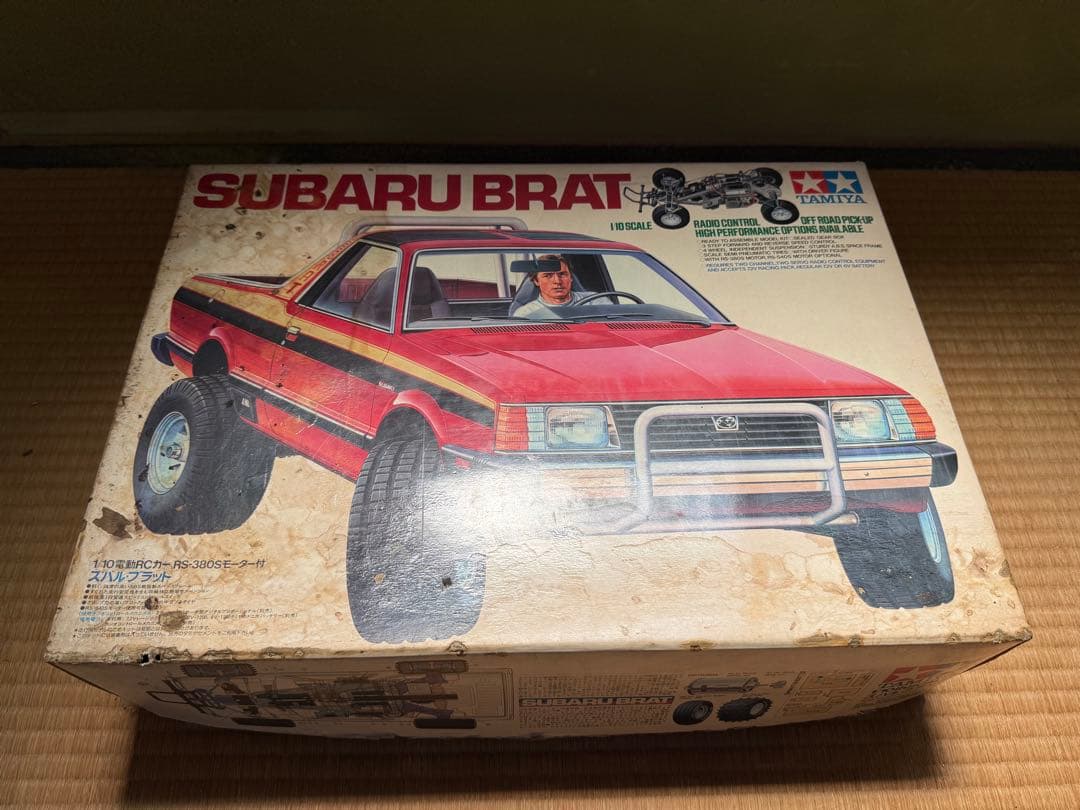 【O-1674】TAMIYA タミヤ スバル ブラット パーツ取りジャンク
