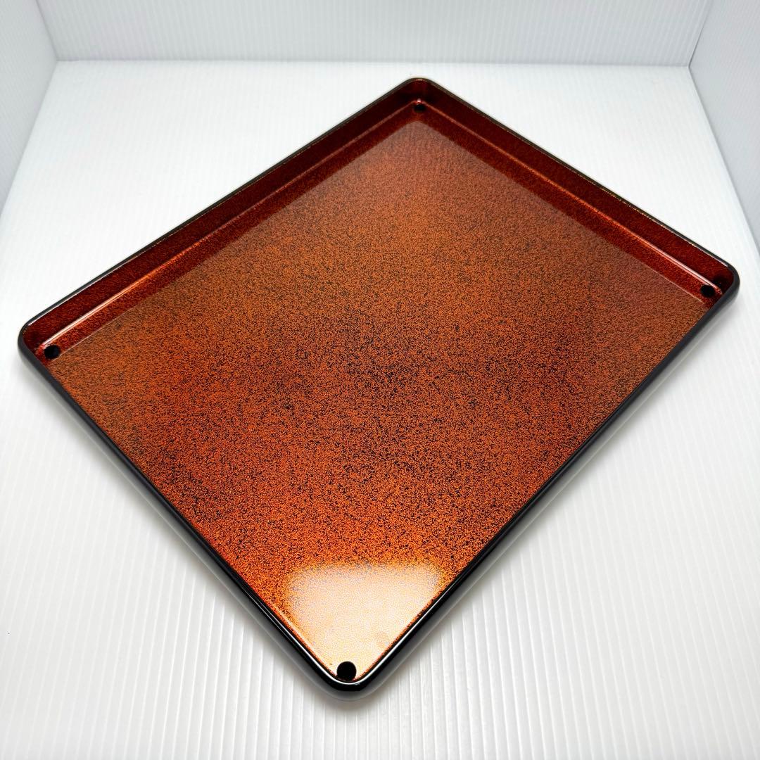 新品未使用 越前塗 漆器 漆 文庫 文箱 霧箱 説明書 箱 伝統工芸 黒 小物入