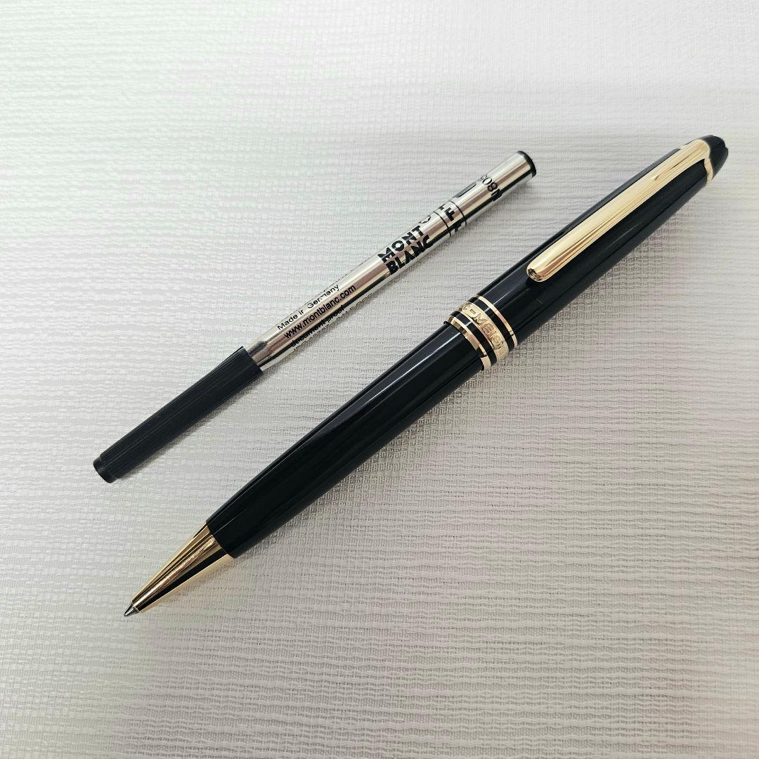 【美品】MONTBLANC モンブラン　マイスターシュテックボールペン 替芯付き