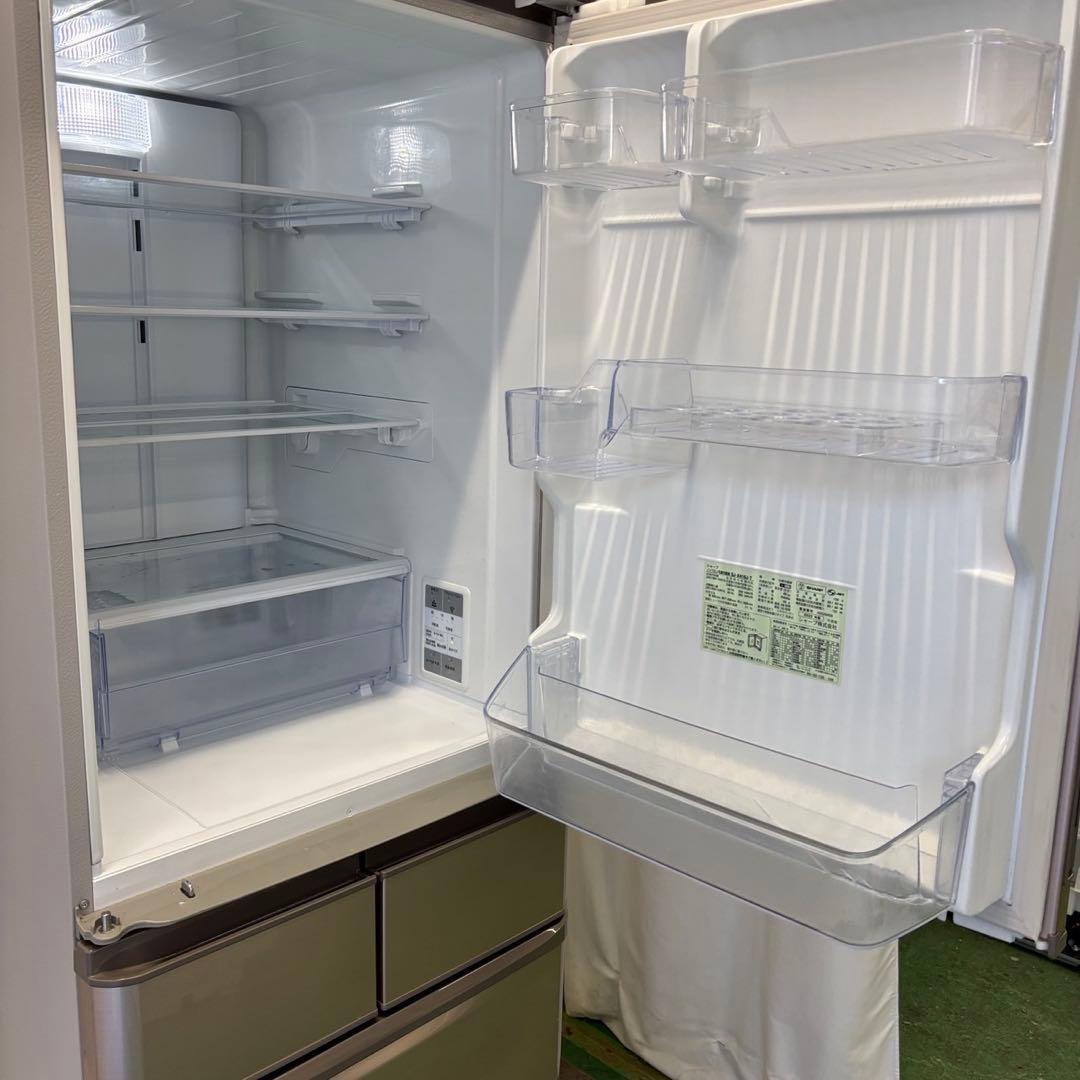 ぴーさん803⭕️冷蔵庫　シャープ　大型　400ℓ　両開き　安い　綺麗