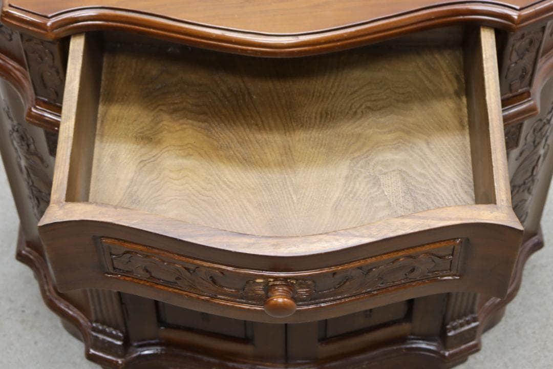 ヴィンテージ クラシカル コンソール デスク テーブル キャビネット 展示台