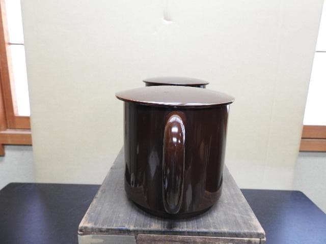 木村表斎　湯次一対　共箱　MA426