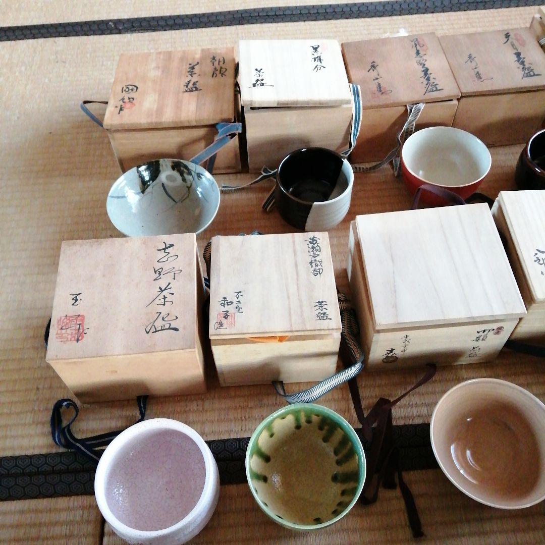 茶碗　15個まとめ売り　加藤春二　国領寿人など