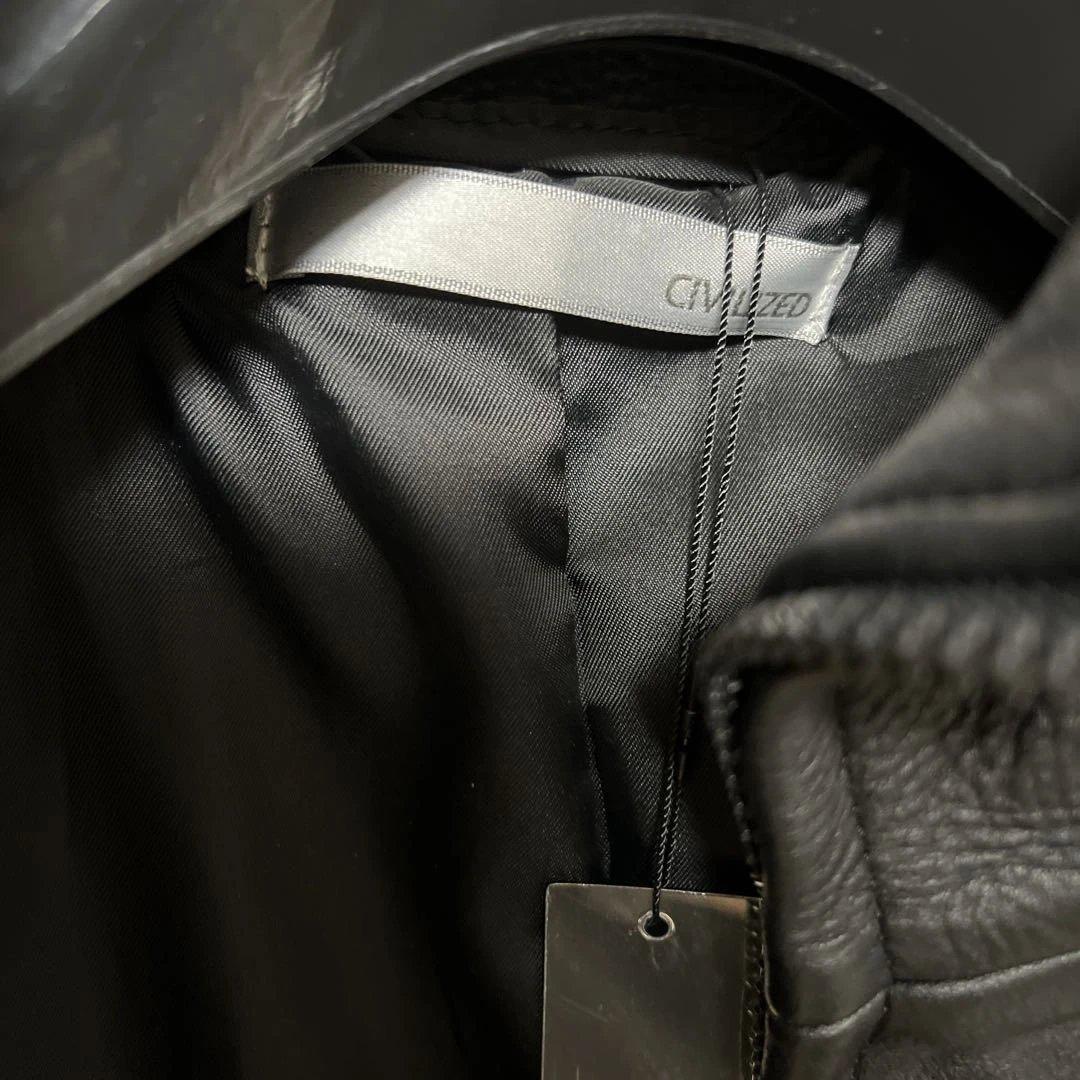 CIVILIZED ブラック　レザージャケット CVJ-0003