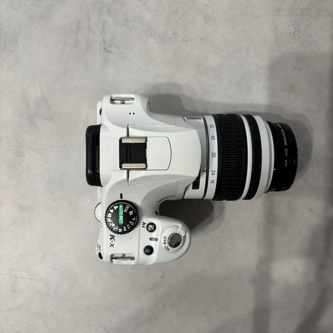 PENTAX K-x ホワイト デジタル一眼レフカメラ