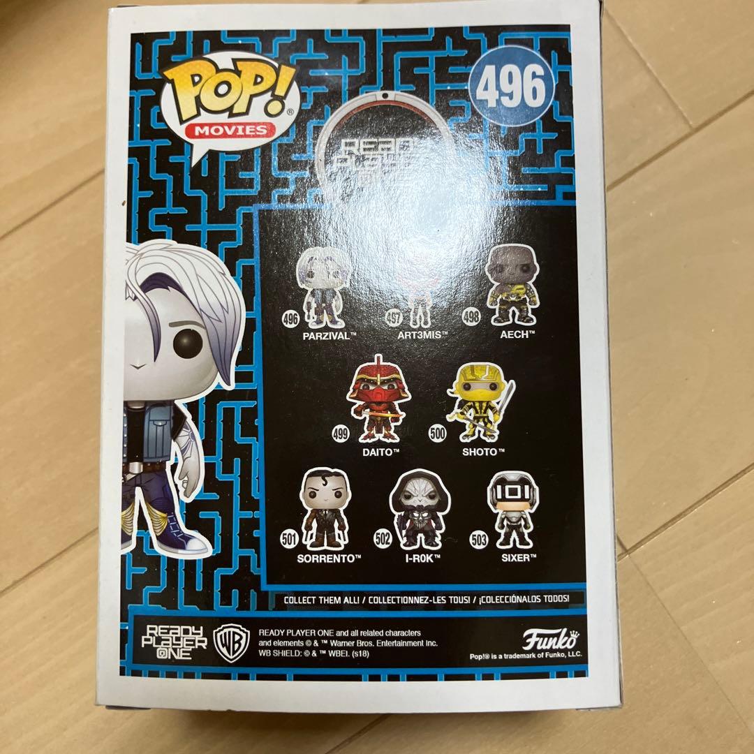 POP! Movies Parzival フィギュア 496 レディプレイヤー1