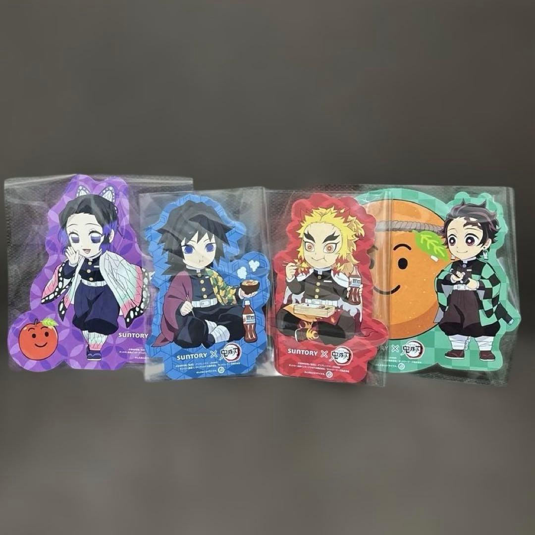 サントリー×鬼滅の刃 店頭POP 竈門炭治郎 煉獄杏寿郎 冨岡義勇 胡蝶しのぶ