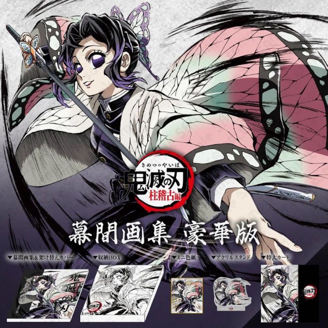C105 鬼滅の刃 柱稽古編 幕間画集 豪華版 蟲柱 胡蝶しのぶ 劇場版 無限城