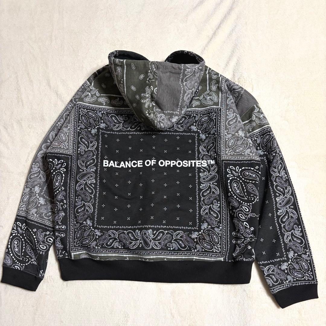 【美品】RVCA ルーカ パーカー セットアップ バンダナ柄 ペイズリー柄