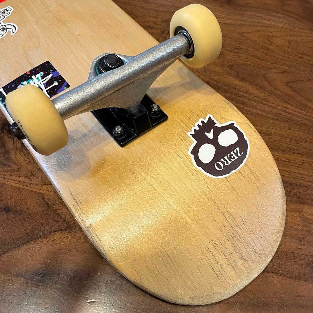 スケボー　スケートボード　コンプリート　子供用　スリーウェザー　美品　女性用