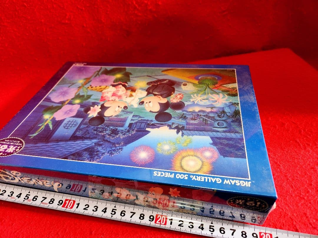 ディズニー　５００ピース　ジグソーパズル　花火の思い出　ミッキー　ミニー