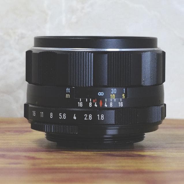 整備済完動品 ペンタックスSP黒＋Super Takumar 55mm f1.8