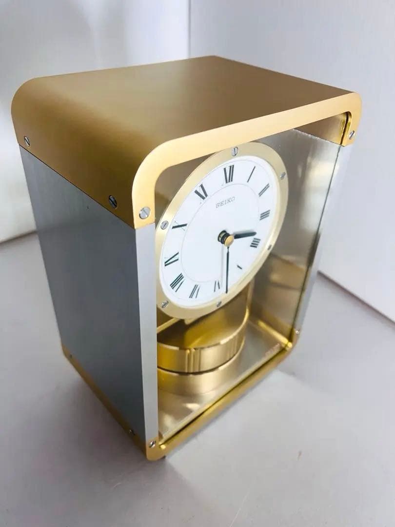 笑顔いっぱい様　美品・最高級 SEIKO DECOR GOLD 置き時計