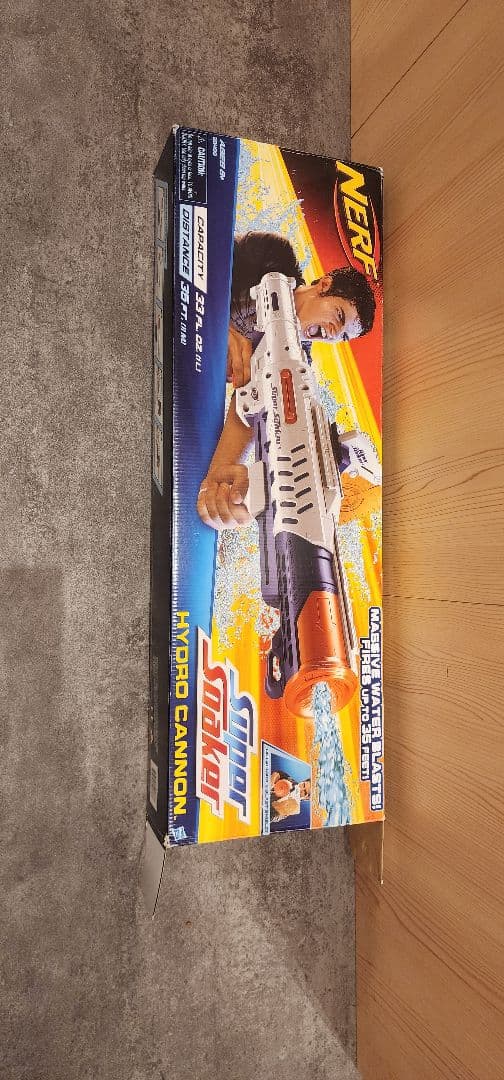 NERF スーパーソーカー ハイドロキャノン　超強力　水鉄砲　美品　付属品全完備