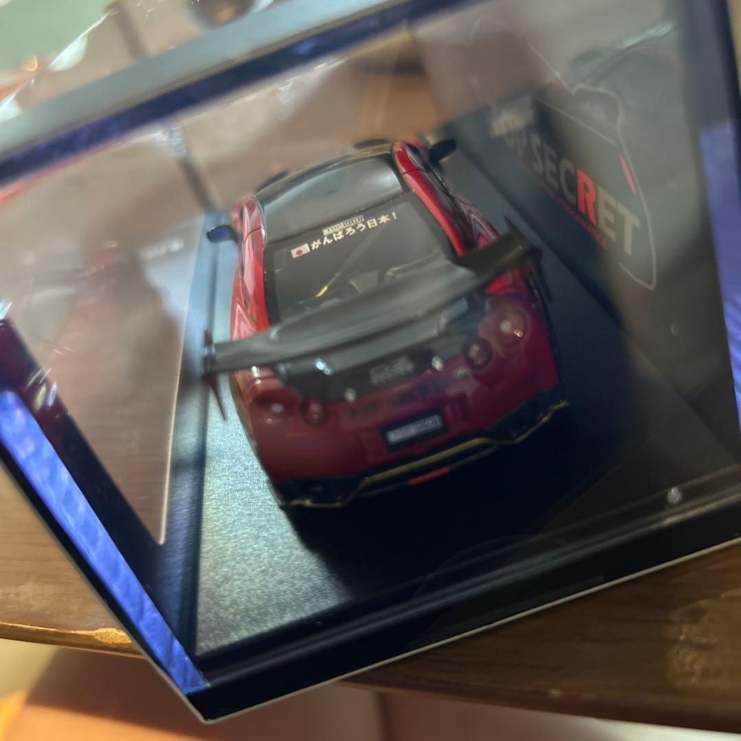 ミニカー TOP SECRET R35 GT-R TS RED 1/43