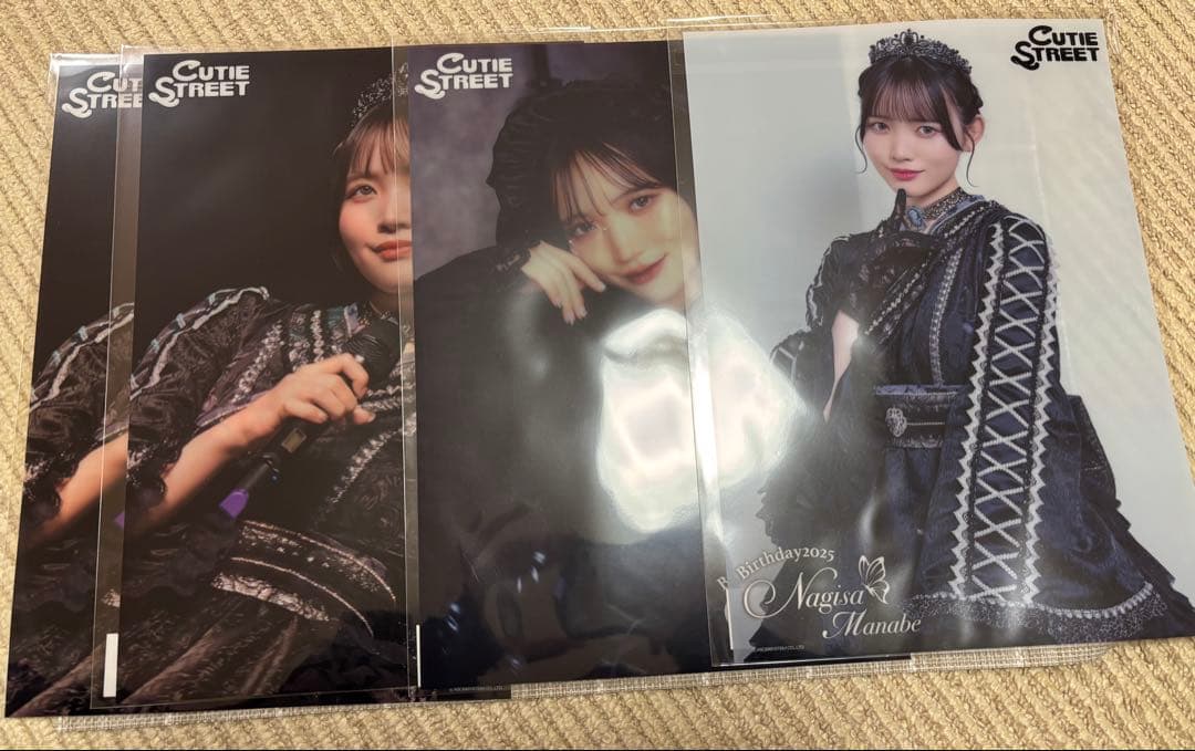 真鍋凪咲 生誕すきくじ サイン入りアクリルパネル チェキフォルダー