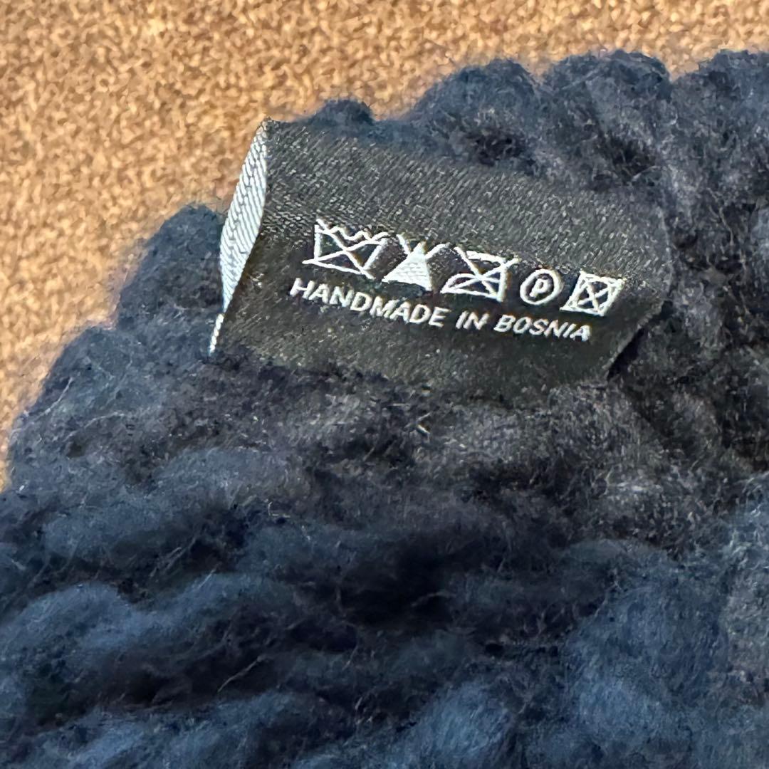 23AW ミュールバウアー Muhlbauer ニット帽 ビーニー ブラック 黒