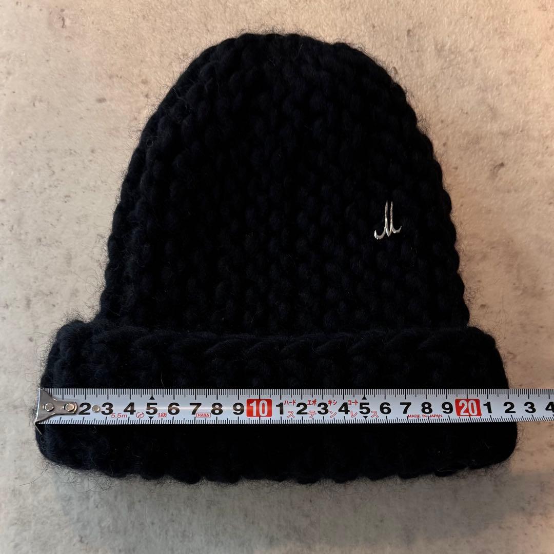 23AW ミュールバウアー Muhlbauer ニット帽 ビーニー ブラック 黒