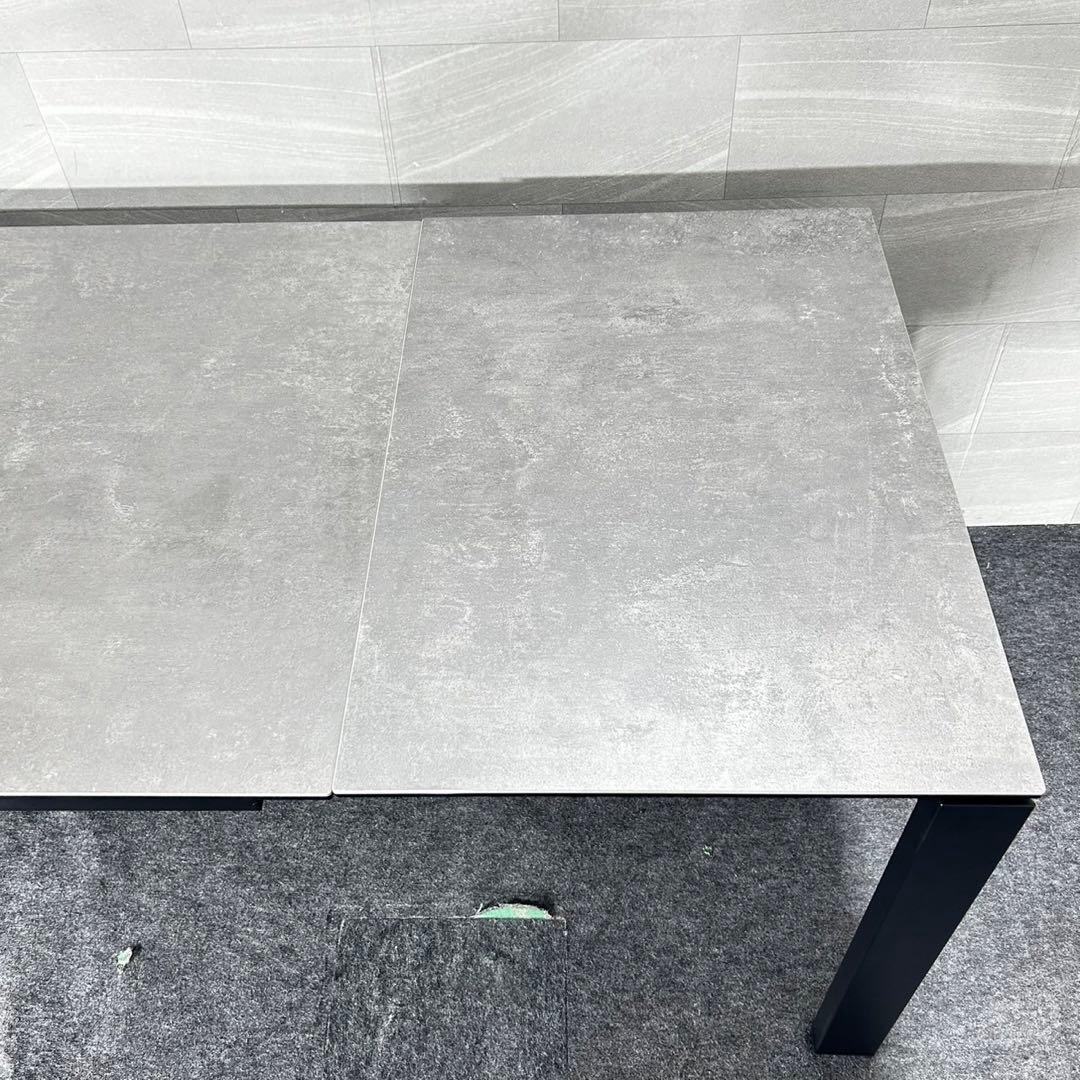 calligaris 伸長式ダイニングテーブル DUCA セラミック d4844