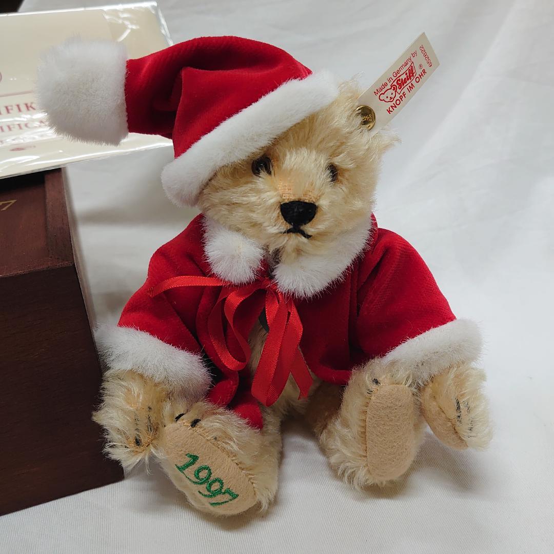 シュタイフ　Little Santa '97 テディベア 1997年