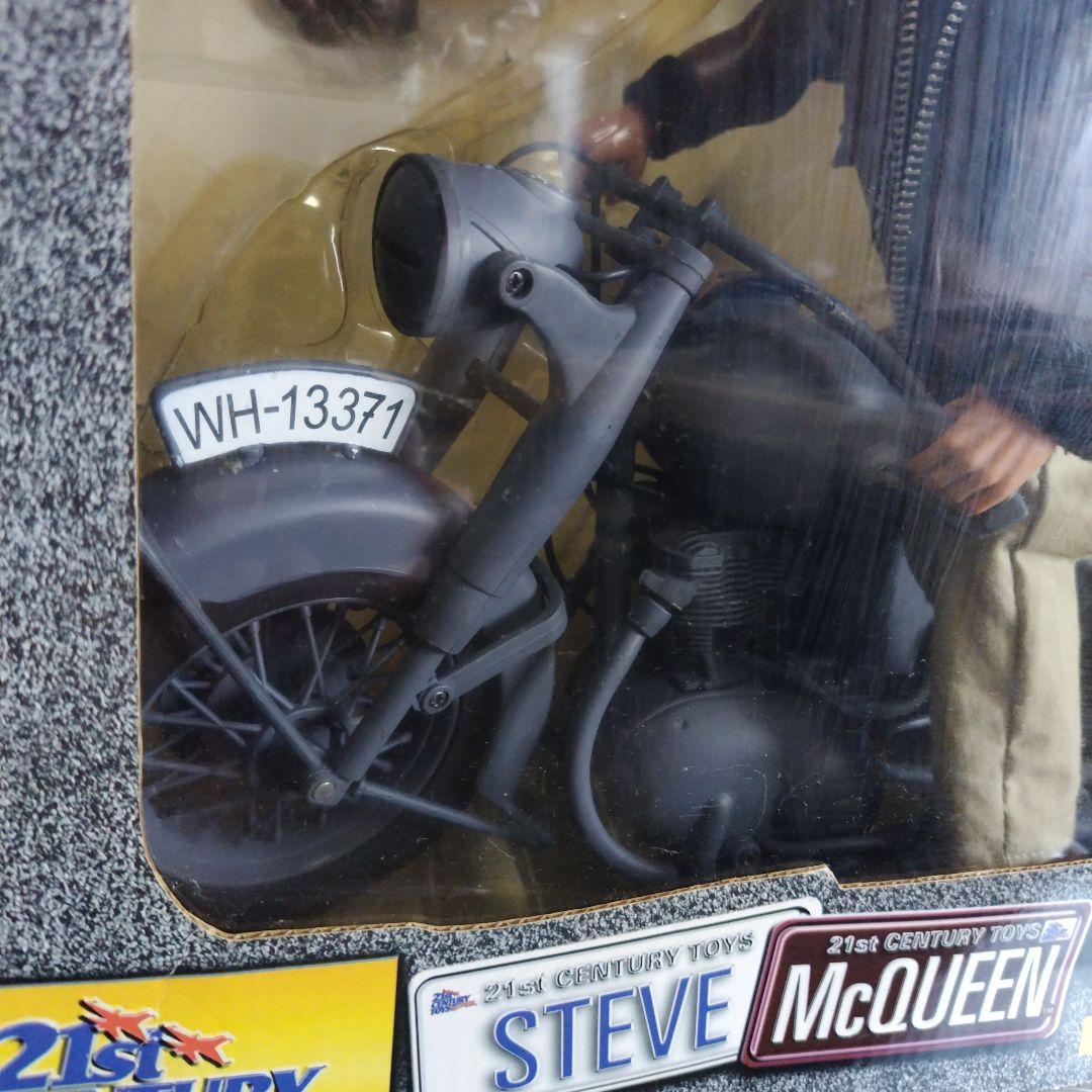 3月17日まで出品スティーブ・マックイーン 1:6 フィギュア バイク付き