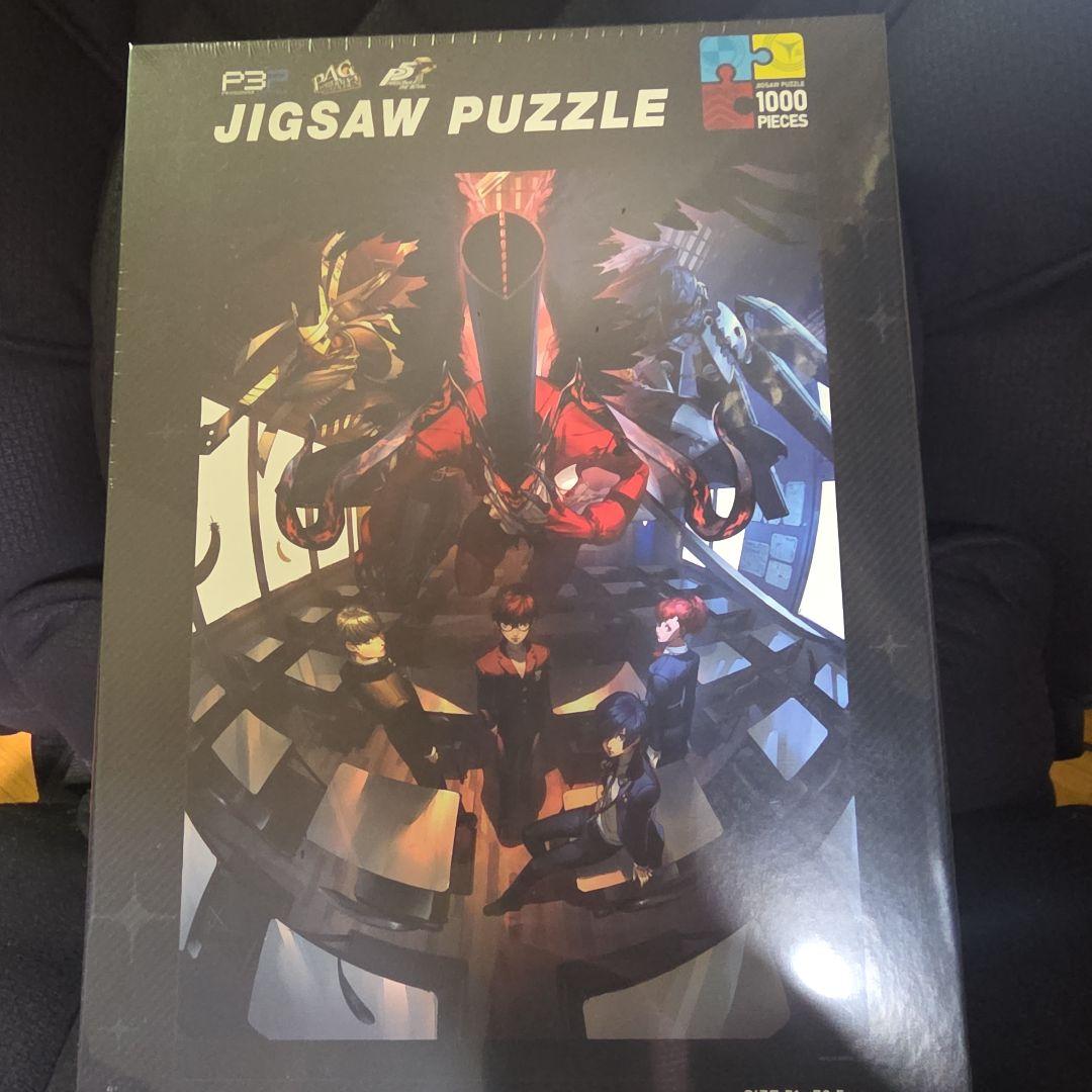 ペルソナ3/4/5 発売記念ビジュアル 1000ピースパズル&トランプ