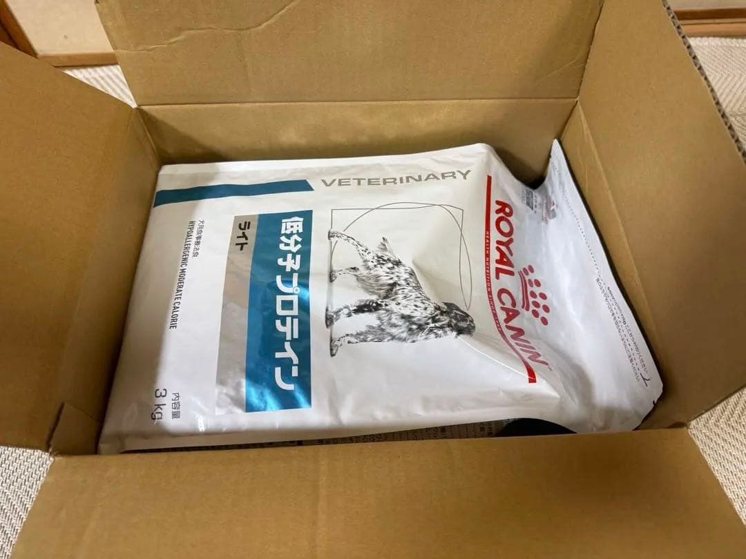 【新品未開封】ロイヤルカナン 低分子プロテイン 3kg×2袋【即日発送】