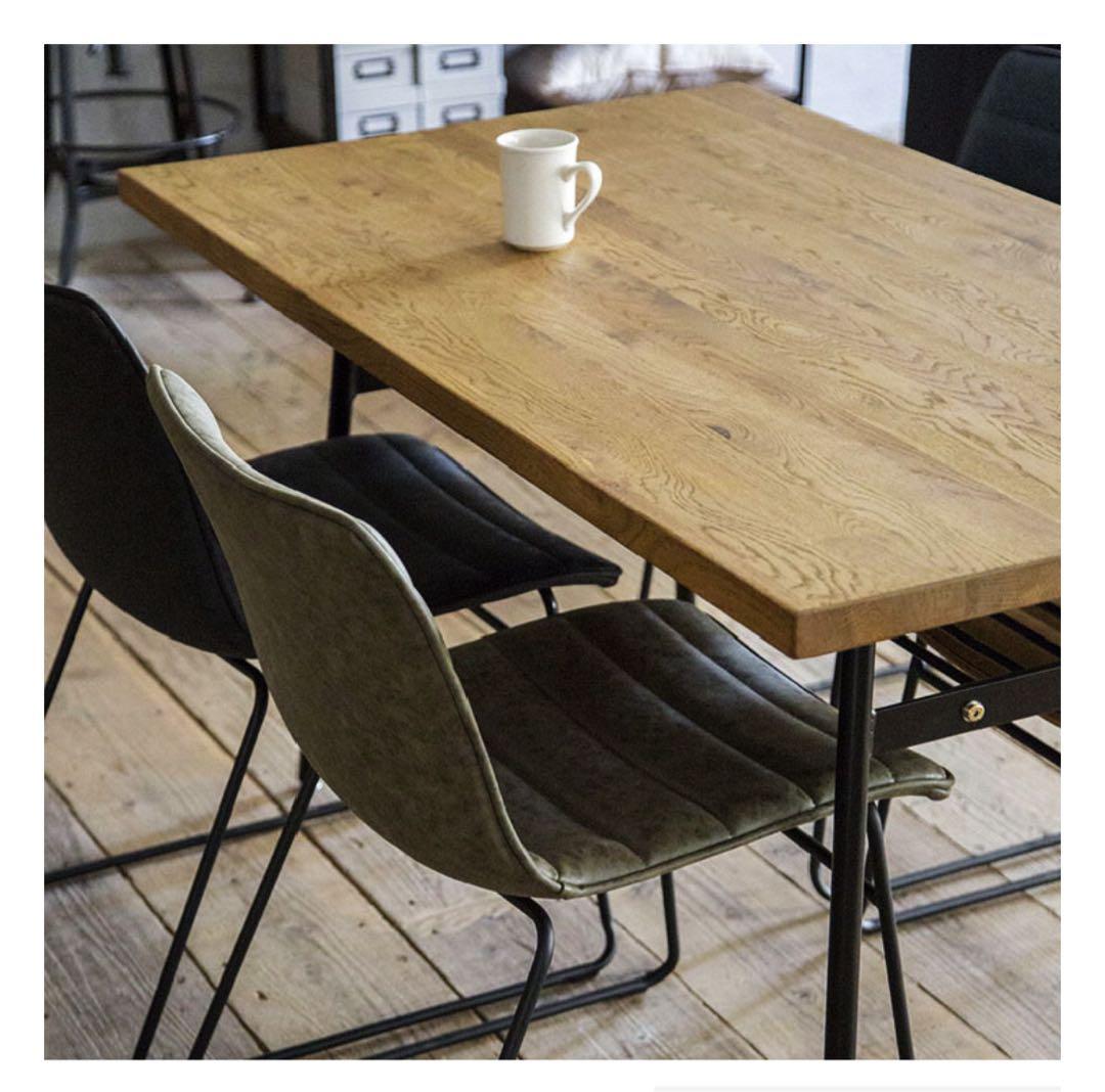 クッパ ダイニング テーブル 135cm オーク材　ダブルデイ　クラッシュゲート