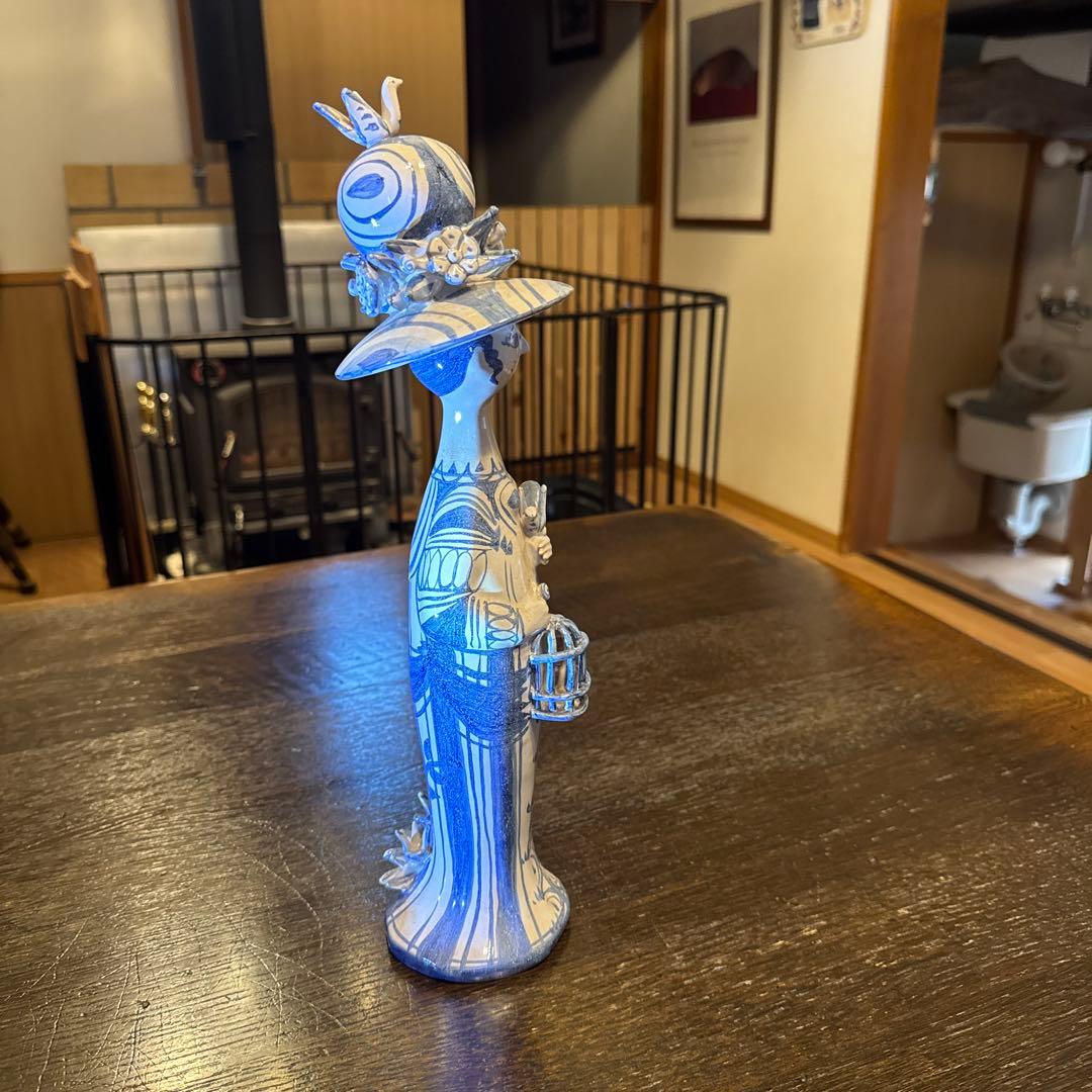 ビヨンヴィンブラッド　陶器人形　小鳥