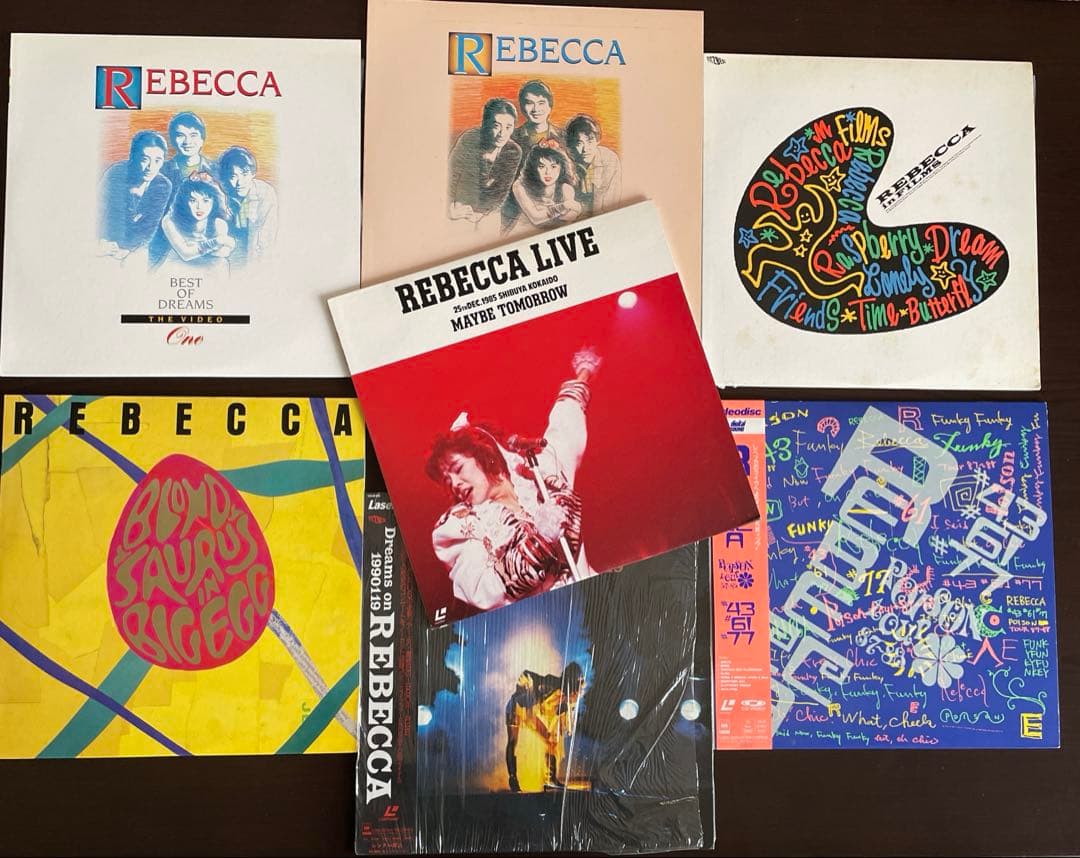 レベッカ LD 7枚 REBECCA ★ NOKKO