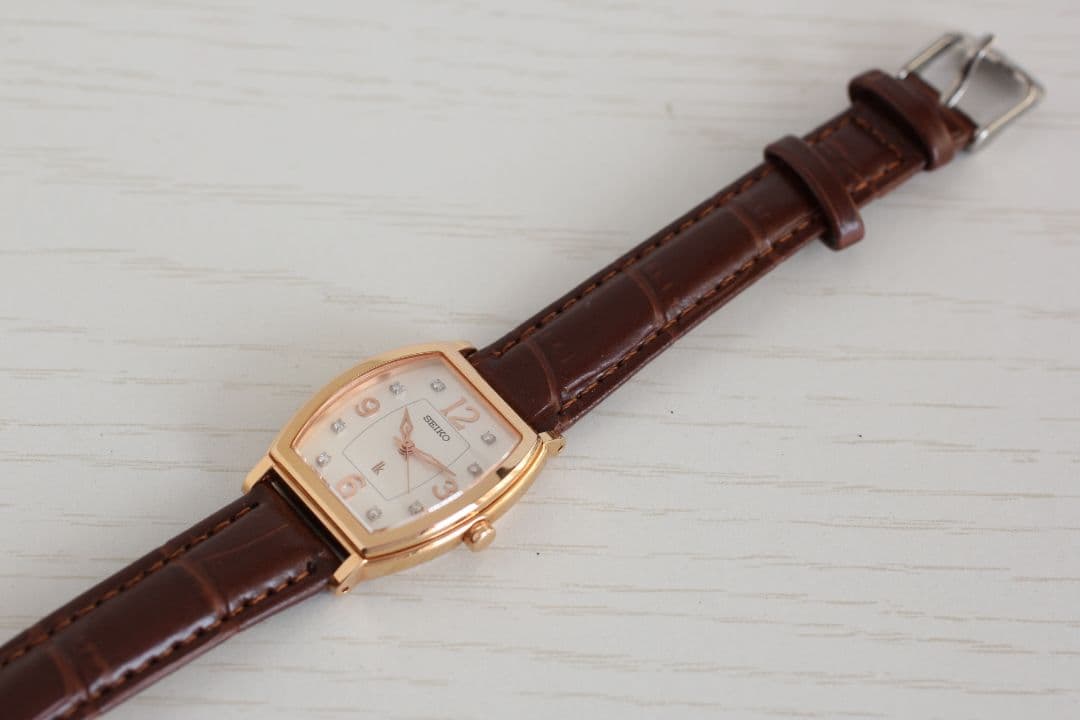 稼働品 セイコールキアダイヤSEIKO LUKIA 腕時計 1N01-OGAO