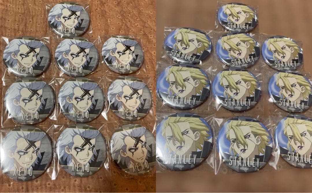 Dr.STONE　百面相 缶バッジ Vol.2 ゼノ スタンリー