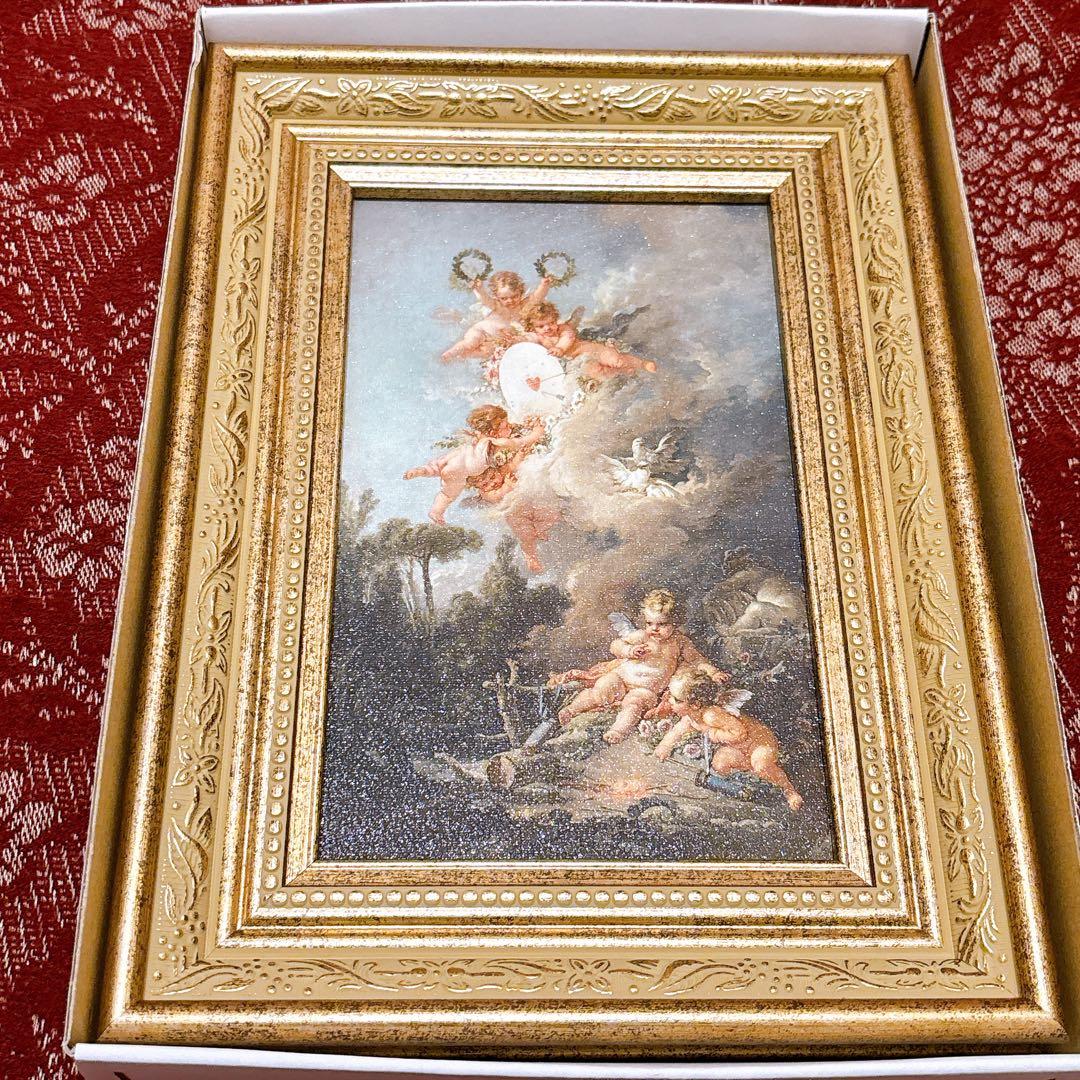 ルーヴル美術館展　アモルの標的 天使 エンジェル　複製画　公式グッズ