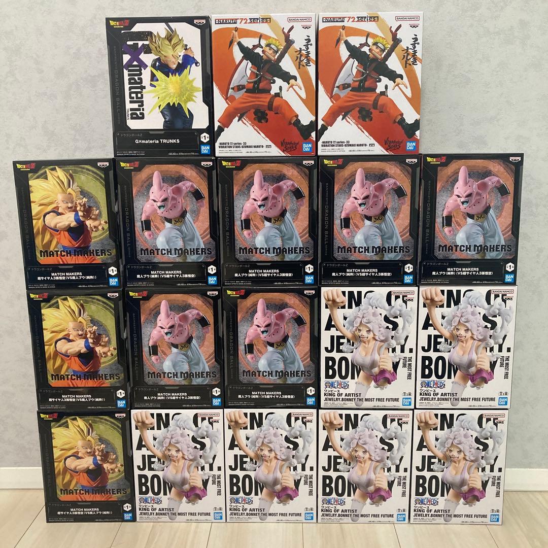 フィギュア まとめ ボニー ニカ 魔神ブウ 孫悟空 トランクス ナルト