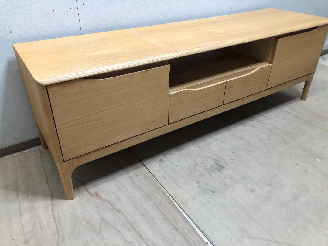 TV台 50インチまで ナチュラル　ローボード　テレビ台　250105-6