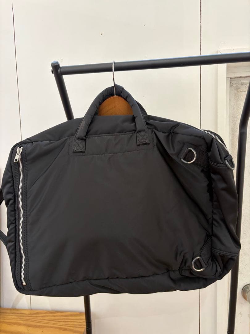 【美品】PORTER ポーター タンカー 3way 2層式　ブラック