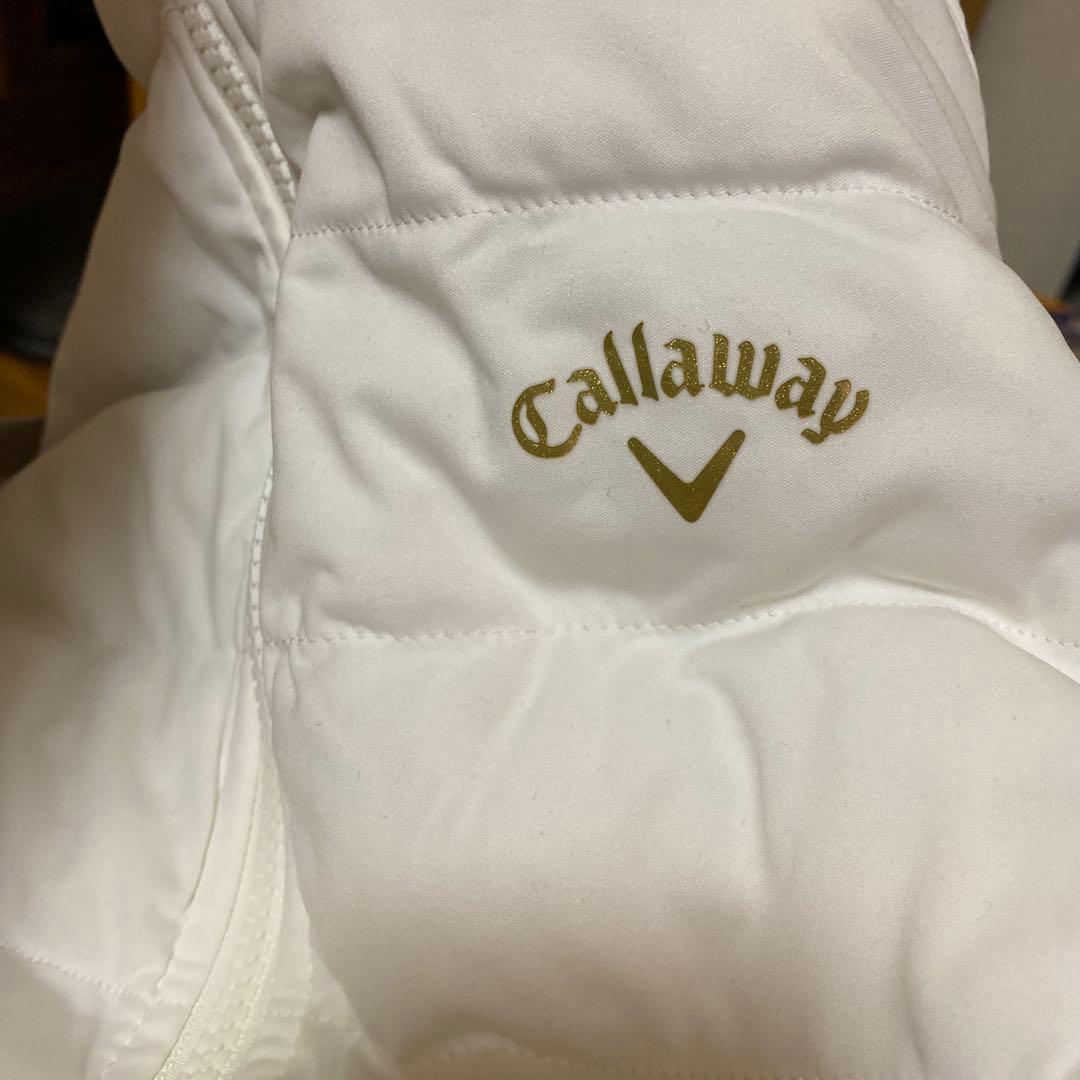 Callaway レディース ゴルフ キルティングジャケット 白サイズM