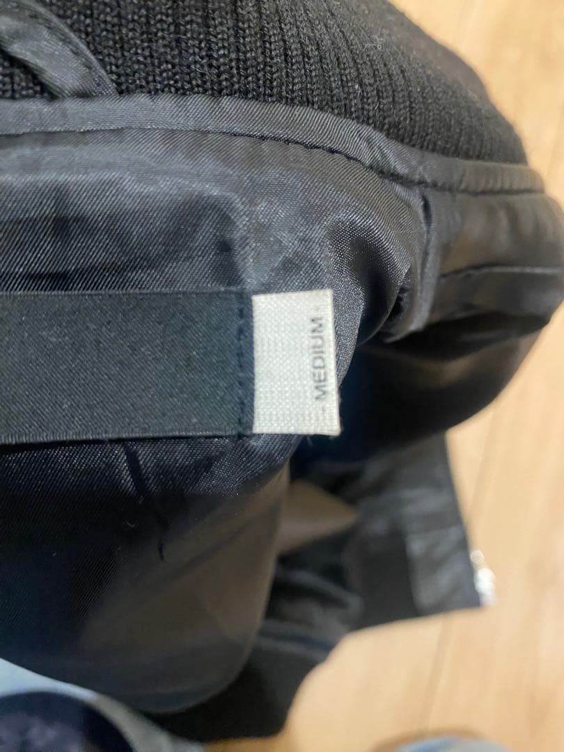 美品 B＆Yユナイテッドアローズ　MA-1タイプ　レザージャケット