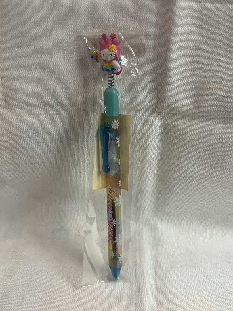 キティ　虹色フェアリーボールペン　マスコット付き　ハローキティ　サンリオ