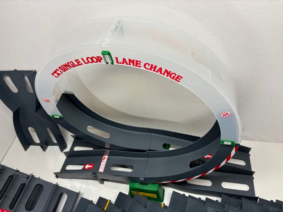 タミヤ ミニ四駆 増量 オーバルホームサーキット シングルループ レーンチェンジ