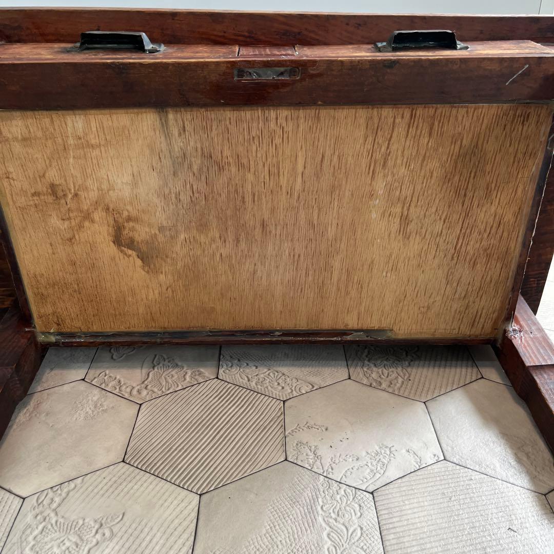 木製座卓 引き出し2つ付き