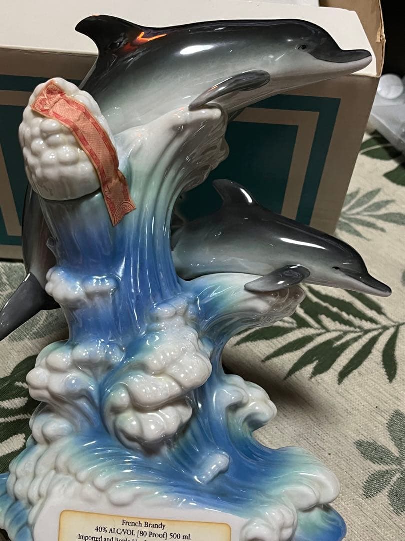 ドルフィン フィギュア 陶器製