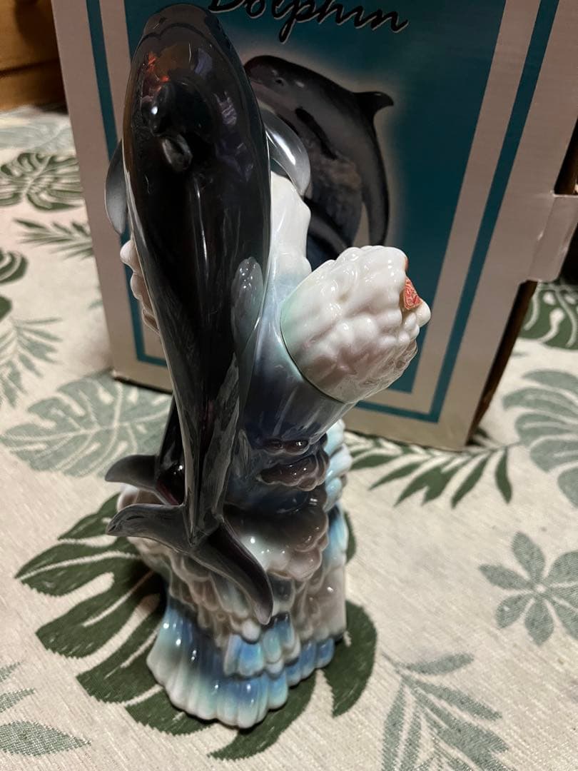 ドルフィン フィギュア 陶器製