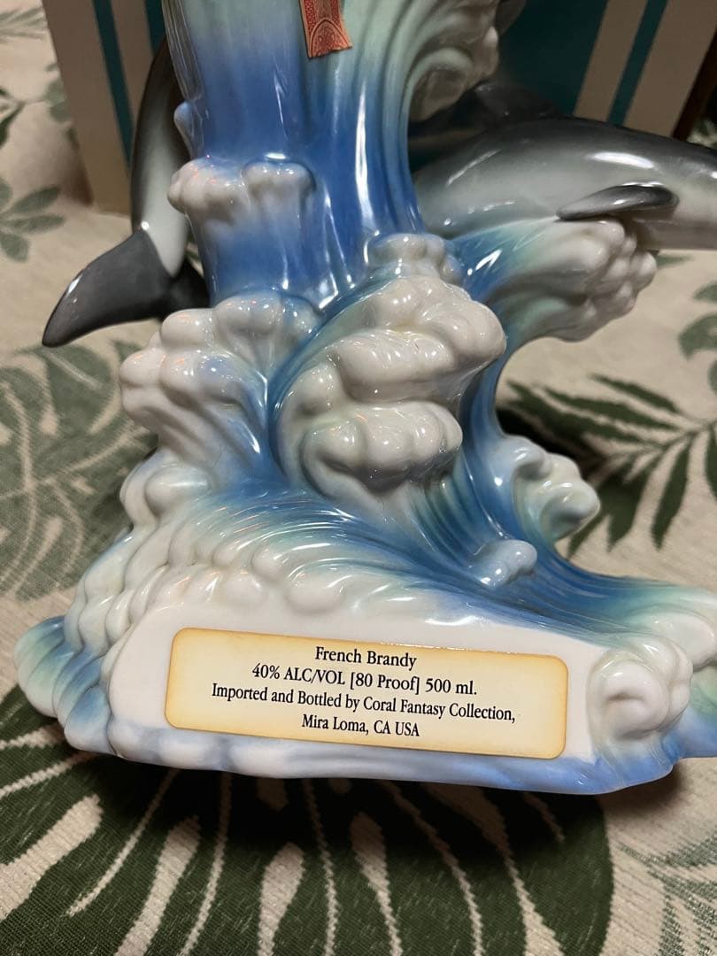 ドルフィン フィギュア 陶器製