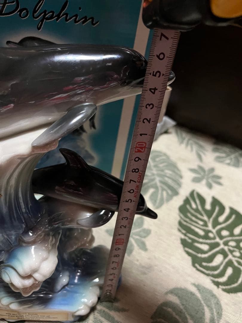 ドルフィン フィギュア 陶器製